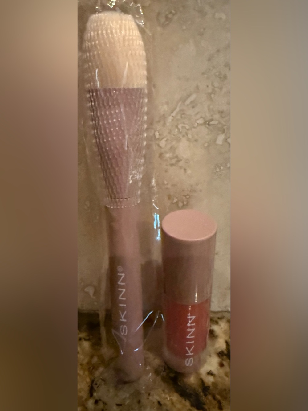 SKINN Cosmetics blush and brush gift bundle set
